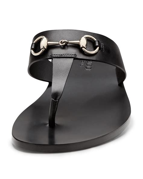 gucci horsebit thong|Women's thong sandal with Horsebit .